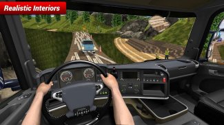 Fueracamino Camión Simulador de Conducción Gratis screenshot 1