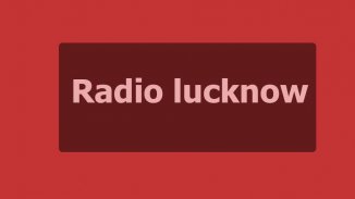 radio lucknow screenshot 0