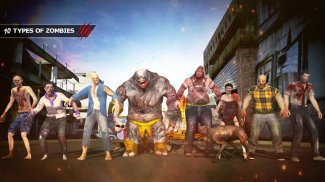 Dead Walk City : Zombie Shoot screenshot 1