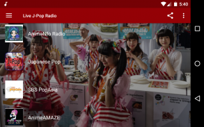 Live J-Pop Radio: Anime, Asian Pop screenshot 5