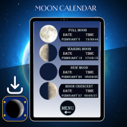 Moon Calendar 2023 screenshot 1