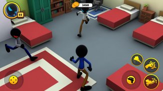 Stickman Dorm Exploration Escape Game 3D screenshot 5
