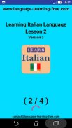 Learning italian language (les screenshot 4