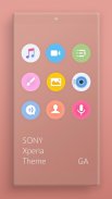 LITTLE™ XPERIA Theme | Brown screenshot 0