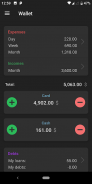 Wallet - cost accounting screenshot 4