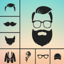 Man Photo Editor : Man Hair style ,mustache ,suit Icon