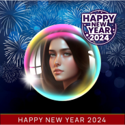Happy New Year 2024 PhotoFrame screenshot 1