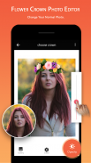 Flower crown photo editor screenshot 6