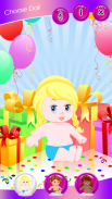 عروسک نوزاد لباس تا بازی screenshot 1