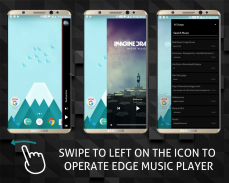 Galaxy S10/S20/Note 20 Edge Music Player screenshot 0