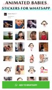 Animated baby WhastApp sticker screenshot 1