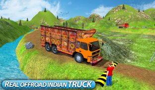 هندي حمولة شاحنة سائق محاكاة screenshot 1