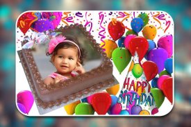 Birthday Cake Photo Frame screenshot 4