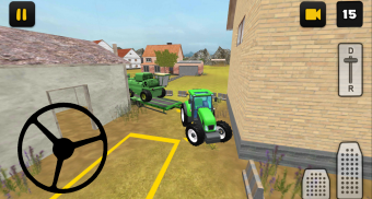 Tractor Simulator 3D: Harvester Transport screenshot 1