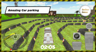 3D Flatbed Car Parking screenshot 8