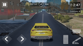 Car drive Lambo URUS simulator screenshot 1