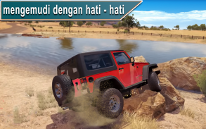 Petualangan Mengemudi Jeep Xtreme Offroad screenshot 3