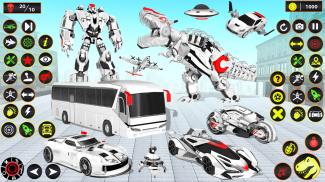 School Bus Robot Car Game screenshot 7