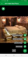 DIY Pallet Bed Plans Ideas screenshot 1