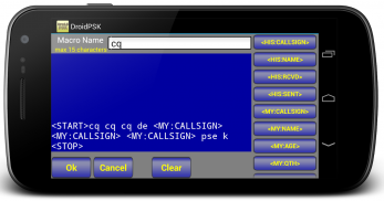 DroidPSK - PSK for Ham Radio screenshot 0