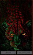 Green Leopard Live Wallpaper screenshot 0