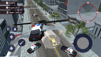 Flying Car City Police Chase screenshot 2