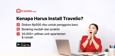 Travelio: Sewa Apartemen Rumah