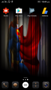 Live Wallpaper  Super heroes 1 screenshot 1