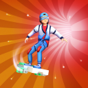 Skater Fall: Surf the Worlds Icon