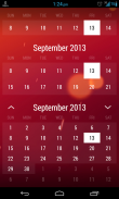 Monthly Calendar Widget screenshot 3