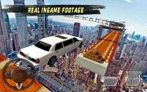 Extreme Limo Mega Ramp - Car Driving Games 3D screenshot 3