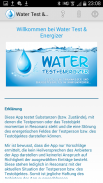 Water Test & Energizer screenshot 0