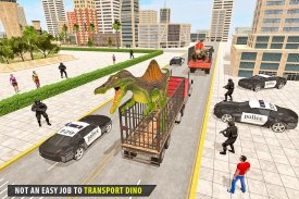 Wild Dino Truck Transport Game screenshot 9