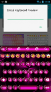 Spheres Pink Emoji Keyboard screenshot 2
