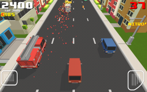 Blocky Road Racer screenshot 2