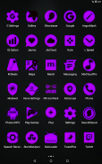 Purple and Black Icon Pack Free screenshot 0