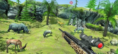 Wild Dino Hunting Game 3D screenshot 1
