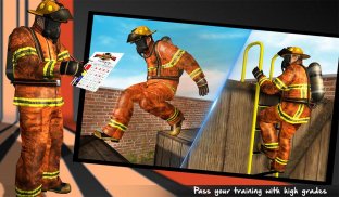Americana bombero escuela: formación héroe rescate screenshot 11
