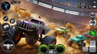 Hard Wheels Monster Truck Game screenshot 1