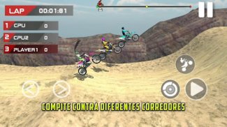 Juego de motos MX extremo screenshot 3