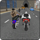 Kota Jalan Raya Moto Stunt Icon