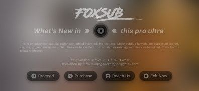 FoxSub: Subtitle Editor screenshot 2