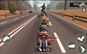 Stunt Bike Fighting: Autostrad screenshot 2