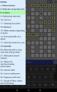 English Crossword puzzle screenshot 6