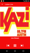 KAZI 88.7FM Austin Radio screenshot 1