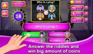 Who Is Thief & Killer Mystery Riddles: Brain Games screenshot 0