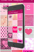 Love Pink Wallpaper screenshot 1