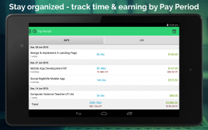 Work Hours Tracking & Billing screenshot 2