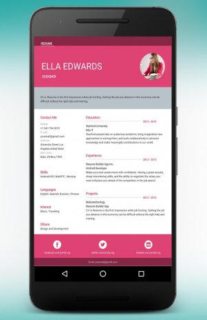 Best Free Resume Builder Apps For Android Devices