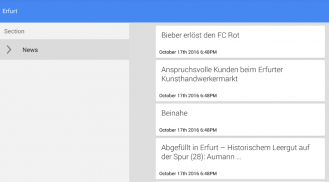 Nachrichten aus Erfurt screenshot 0